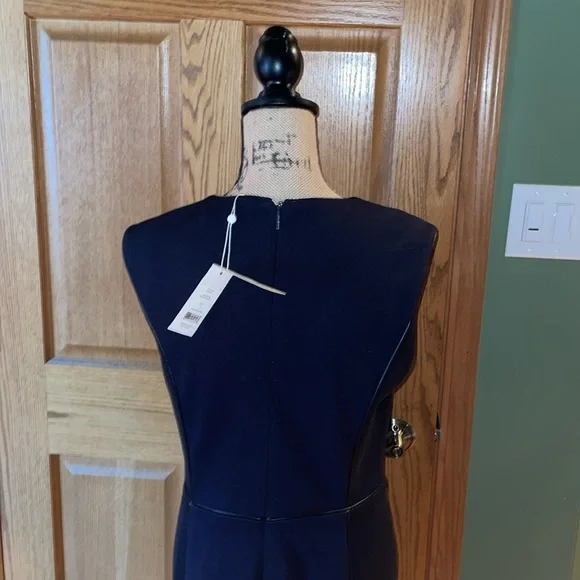 NWT TORY BURCH SZ LARGE navy dress sexy professional date girls night designer - Picture 7 of 15